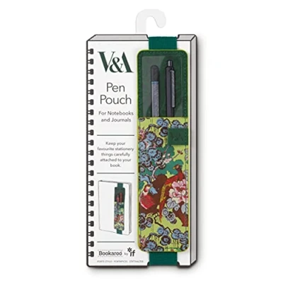 Image of IF V &amp; A Bookaroo Pen Pouch Sundour Pheasant, Green