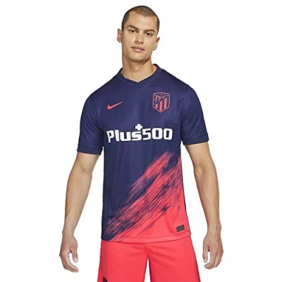 Image of Nike Atlético Madrid 2021/22 Season Jersey Away Game Equipment, S, Man