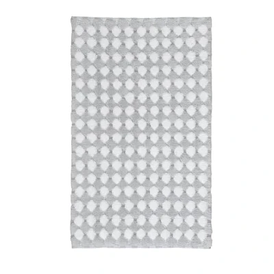 Image of Kleine Wolke &quot;Merida&quot; Bath rug, 70 x 120 cm, Silver Grey