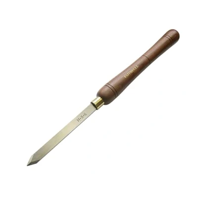 Image of Faithfull HSS 15mm Diamond Scraper Full Length Woodturning Chisel
