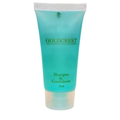 Image of Goldcrest Shampoo &amp; Conditioner 50 x 20ml Hotel B&amp;B Gym Lodges Home Travel Camper Van…