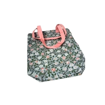 Image of V&amp;A Museum Clover Organic Cotton Canvas Tote Bag