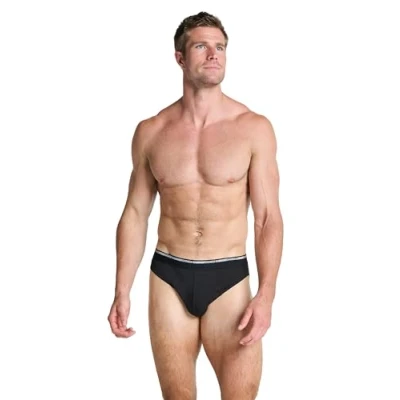 Image of Jockey® Modern Classic Brief 2 Pack, Black, S