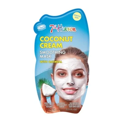 Image of 7th Heaven Coconut Cream Face Mask with Oatmeal Smoothing Sensitive Skin