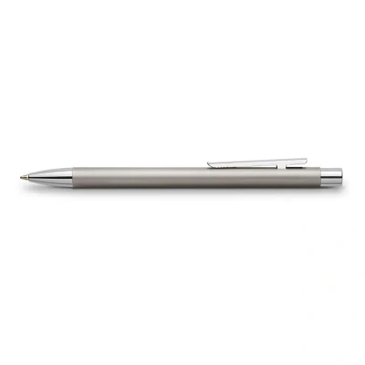 Image of Faber Castell 342120 Neo Slim Stainless Steel Ballpoint Pen