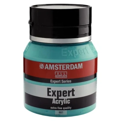 Image of Amsterdam Expert Artists Acrylic Paint 400ml Turquoise green