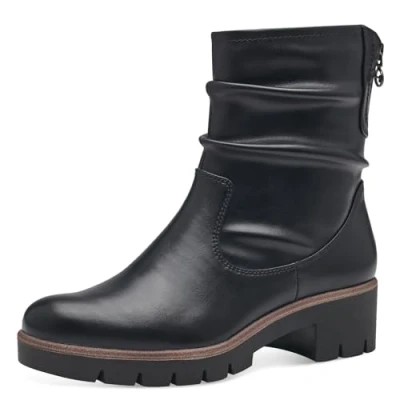 Image of Tamaris Women&#039;s 1 25820 41 Ankle Boot, Black, 5 UK