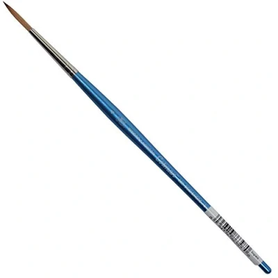 Image of Winsor &amp; Newton brush, Wood, Transparent, no. 4 2.6 mm, round Designers short handle