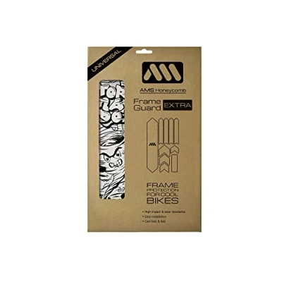 Image of All Mountain Style Unisex&#039;s AMS Frame Guard Extra, Tornado Black