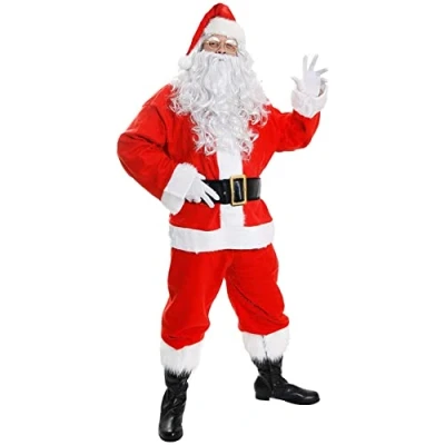Image of I Love Fancy Dress ILFD4554XXL Deluxe Santa Costumes (2X Large)