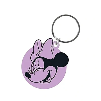 Image of Pyramid International Disney Classic Minnie Mouse Cute Pose Rubber Keyring Keychain Fob