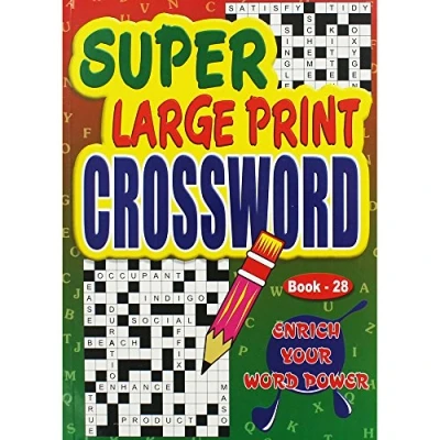 Image of WF Graham Super Large Print Crosswords 4 Book Set (Super Crossword Set)