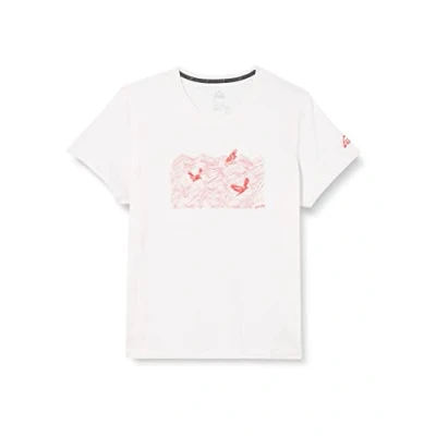 Image of Mckinley Kimo T Shirt Women&#039;s White/Red, 48
