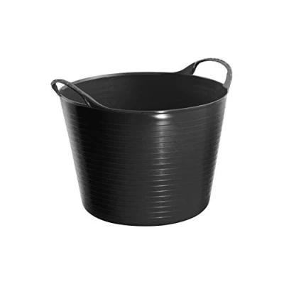 Image of Perry Equestrian No.7117 Flexi Fill Flexible Tub 28 Litre Capacity, Black