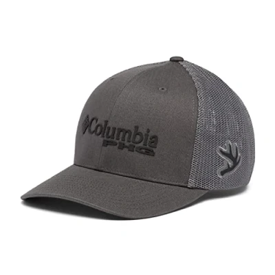 Image of Columbia Unisex&#039;s PHG Logo Mesh Ball Cap, Grill/Antler, Small Medium