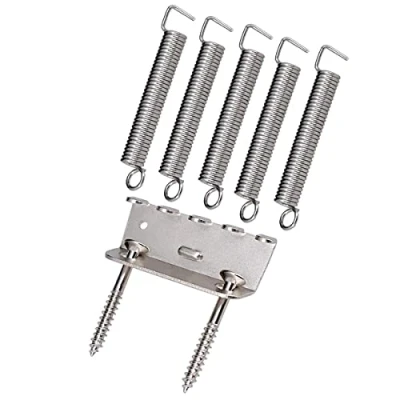 Image of Alnicov Guitar Pure Vintage Tremolo Spring Claw Screws Kit for ST Strat Electric Replacement