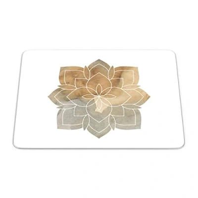Image of Questo Casa, Rectangle Digital Printed Mouse Pad, Non Slip Base, for Office and Home, Size: 22 x 18 cm