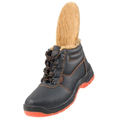 Image of Urgent Model 106 SB Winter Work Boot Safety Shoes Black Size: 11
