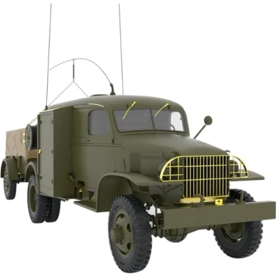 Image of Miniart MIN35418 Scale Model kit, Molded Color