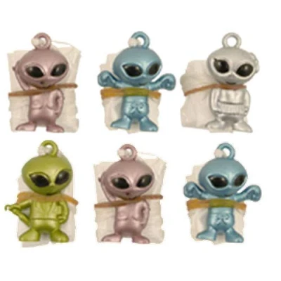 Image of Henbrandt Parachute Aliens Box of 108 Bulk Wholesale Childrens Party Bag Favour Filler Fete Lucky Dip Prizes Toys