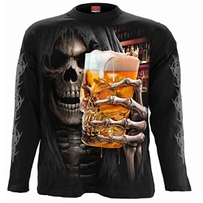 Image of Spiral Live Loud Longsleeve T Shirt Black L