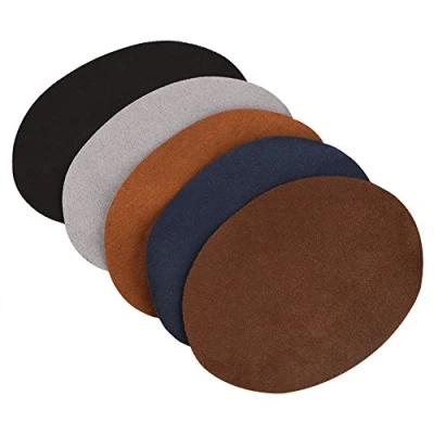 Image of Oval Shape Patch Repair Sewing Elbow Knee Patches Clothing Accessories