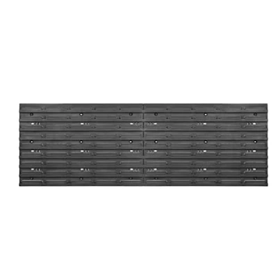 Image of Wall Shelf Storage 1152 x 390 mm 2 Mounting 576 Tool Perforated Workshop Made of Plastic