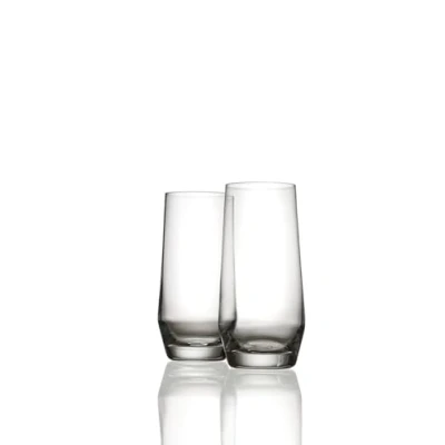 Image of Schott Zwiesel Pure Glassware Tall Tumblers Highball Drinking Glasses Set of 2 357ml