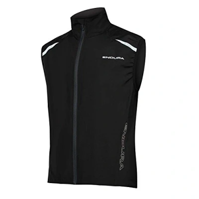 Image of Endura Men&#039;s Hummvee Softshell Gilet, Black, M