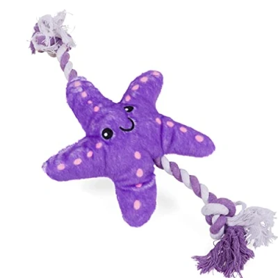 Image of Petface Planet Samantha Starfish Eco Friendly Plush Dog Toy