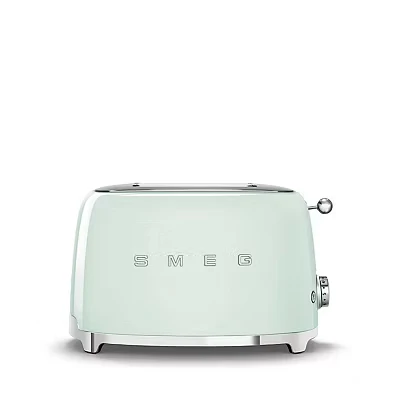 Image of Smeg TSF01PGUK 50s Retro 2 Slice Toaster Pastel Green