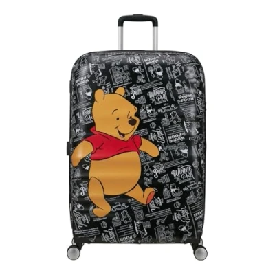 Image of American Tourister Wavebreaker Disney FL Spinner L, Case, 77 cm, 96 Multicolor (Winnie The Pooh)