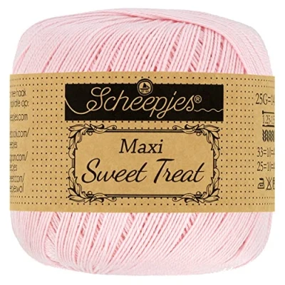 Image of Scheepjes Maxi Sweet Treat 238 Powder Pink Yarn 10x25g