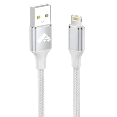 Image of Aioneus iPhone Charger Cable 3M Lightning MFi Certified Charging Lead Fast Nylon to USB for 14 13 12 11 Pro Max XS XR X 8 7 6 Plus 5 SE