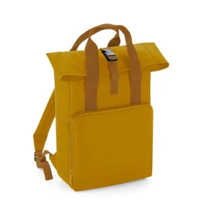 Image of COOZO Twin Handle Roll Top Backpack Mustard One Size