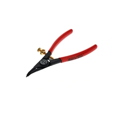 Image of GEDORE Circlip pliers for outer circlips, With opening spring/finger protection, 30 angled, Tip dia. 0.7 mm, 8000 A 0G