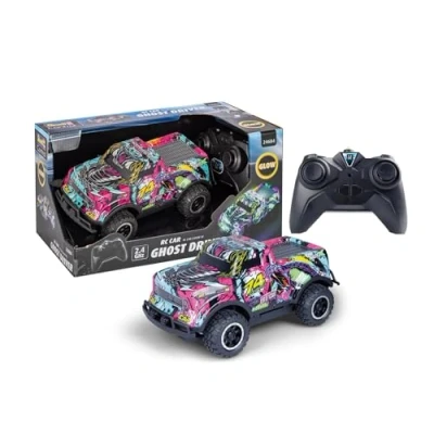 Image of Revell Control 24684 Remote Car Ghost Driver Purple With Precise 2.4 GHz Control, 1:22 Scale, 17.5cm in length