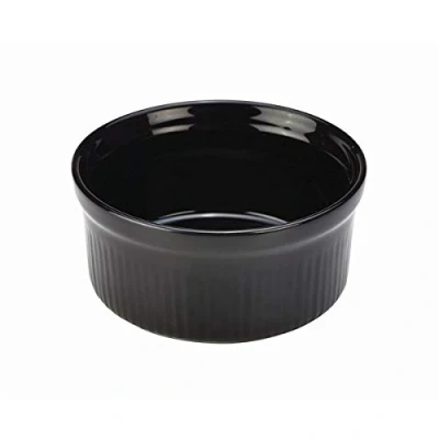 Image of GenWare Porcelain Ramekins Black 8cm, Single