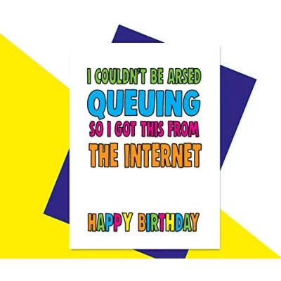 Image of Funny Birthday Card,Lockdown,Dad,Mum,Brother,Sister, Son, Daughter CV22