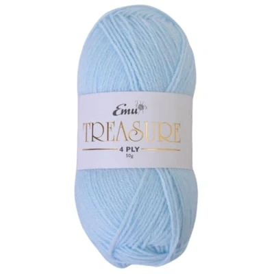 Image of Emu Treasure 4 Ply Baby Blue (506)