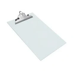 Image of Rapesco Heavy Duty Clipboard Frosted Foolscap Transparent 0888