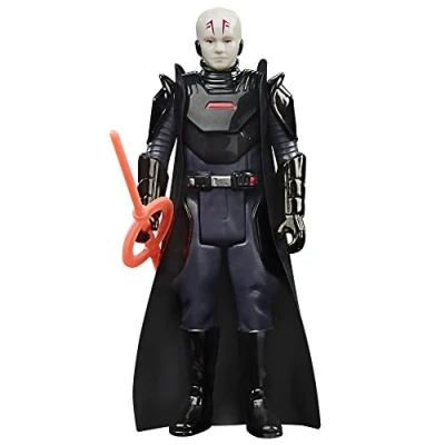 Image of Star Wars Hasbro Retro Collection Grand Inquisitor Toy 3.75 Inch Scale Obi Wan Kenobi Figure, Kids Ages 4 and Up, Multicolor, One Size (F5773)