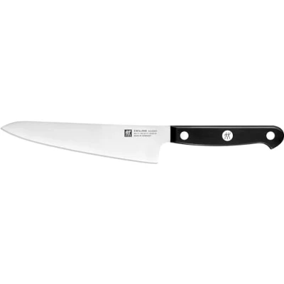 Image of ZWILLING Gourmet Compact Chef&#039;s Knife, 14 cm, Special Stainless Steel, Ergonomic Plastic Handle, Black Made in Germany