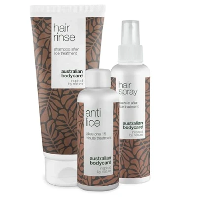 Image of Lice Kit with Tea Tree Oil Ultimate Solution for and Nits Infestations Hair Rinse, Spray, Anti Treatment Safe All Types