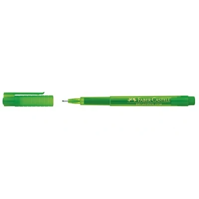 Image of Faber Castell 155466 &quot;Broadpen 1554&quot; Fineliner Light Green