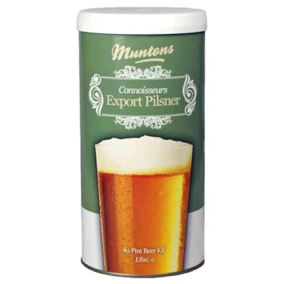 Image of Muntons Beer Kits Connoisseurs Export Pilsner Home Brew Kit