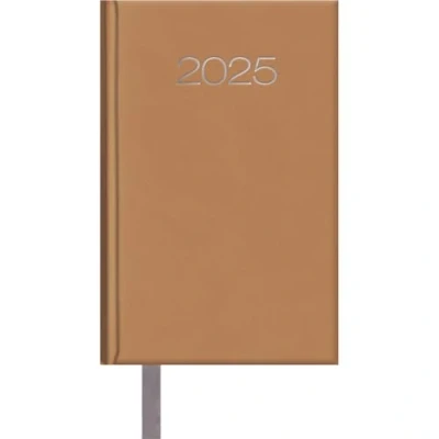 Image of Dohe 12242 Lisbon Pocket Diary Week to View 8.5 x 13 cm Camel