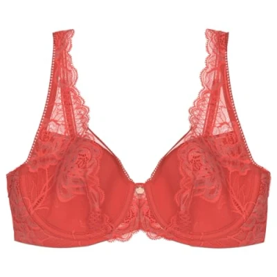 Image of Triumph Women&#039;s Wild Peony Florale WP, Bikini top, Deep Blush