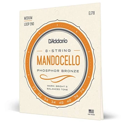 Image of D&#039;Addario EJ78 Mandocello Strings Phosphor Bronze