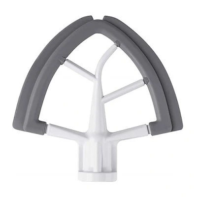 Image of Xingsiyue 4.5 5qt Flex Edge Beater for KitchenAid Tilt Head Stand Mixer, Flat Bowl Scraper with Silicone Edges, Mixer Accessory Attachments